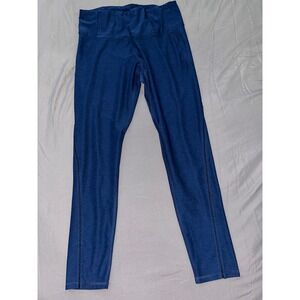 Champion Blue Athleisure‎ Leggings Size XL Athletic Workout Gym Pants